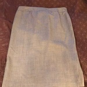 Loft houndstooth skirt